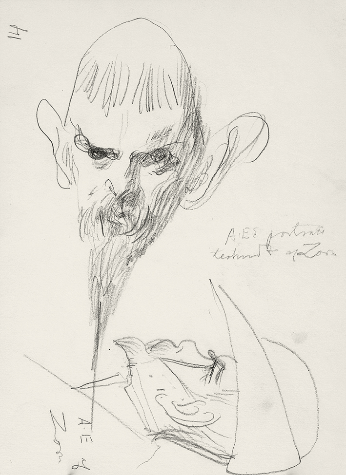  安德斯·莱奥纳德·佐恩 Anders Leonard Zorn —— 佐恩(素描) (112)